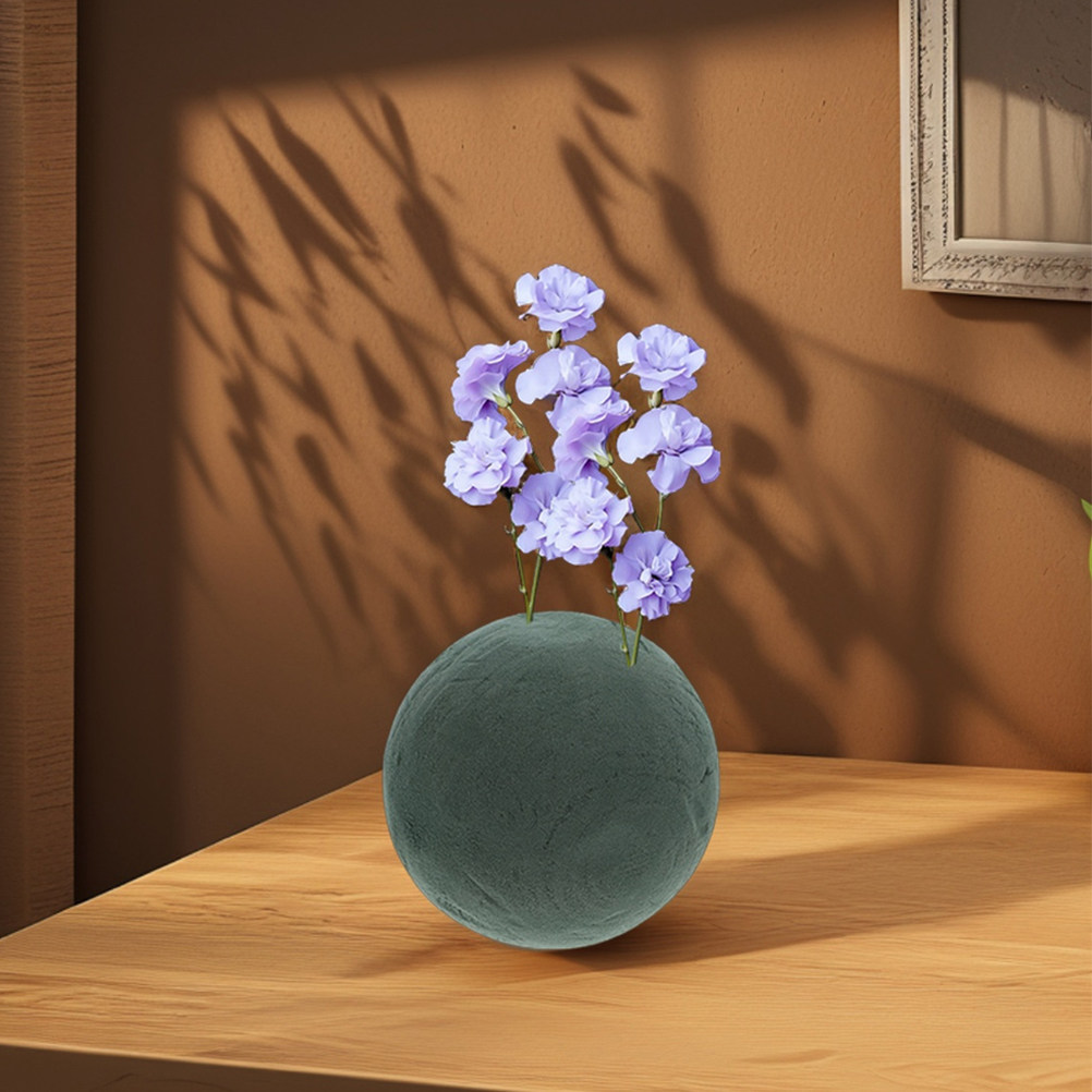 Florist Flower Supply - 2個入り、花材用フォームボール（丸型）、繰り返し使用可能、フラワーアレンジメント、ウェディング、ガーデニング、手芸、花屋用品に。