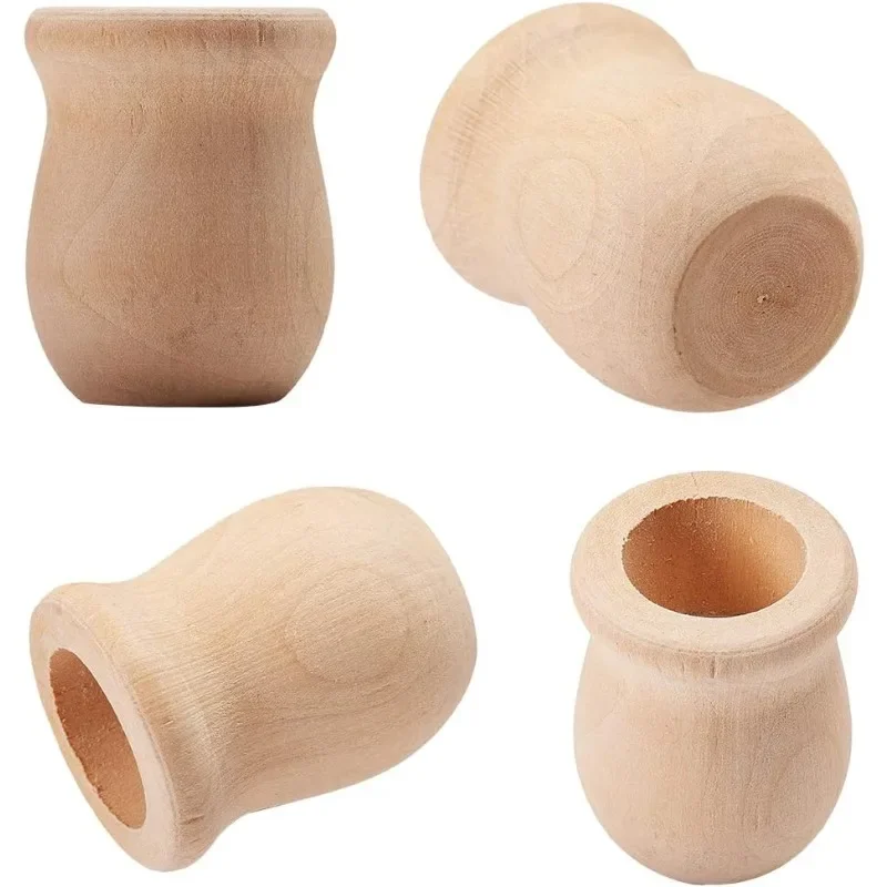10 個 1.5 インチ 10 個未完成の空白の木製花瓶花瓶 - Florist Supply Vases のレビューと価格